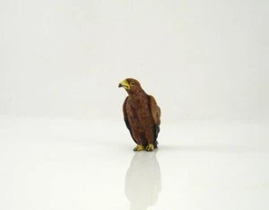 Franz Bergmann Vienna Brass Observing EAGLE Cold Painted Bird Bergman Bronze - Picture 1 of 7