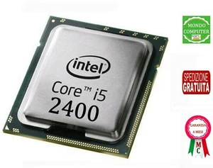 PROCESSORE INTEL SOCKET LGA 1155 CORE i 5 2400 SR00Q QUAD CORE - Bild 1 von 1