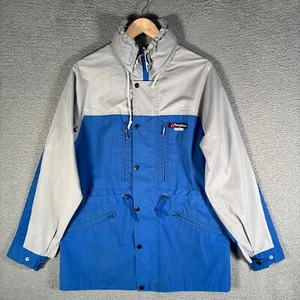 Berghaus Gemini SB Stormbeta Jacket Blue Gray Vintage 90s Outdoor Waterproof - Picture 1 of 9