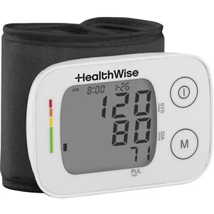 HealthWise Blood Pressure Monitor | Adult Wrist Cuff | Intelligent Inflation ... - Picture 1 of 8