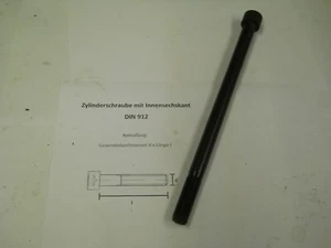 10 x M 16 x 260  -DIN 912- ZYLINDERSCHRAUBEN MIT INNENSECHSKANT 12.9 - Imagen 1 de 2