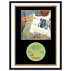 Rory Gallagher Against The Grain Vinyl Record Display Poster – Mounted Framed Ar - Picture 1 of 3