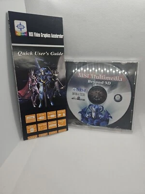 MSI Multimedia Beyond 3D - MSi Drivers & Utillities Nvidia  - Image 1 of 2