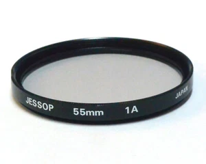 Camera Lens Filter - Jessop 55mm 1A Skylight - Foto 1 di 1