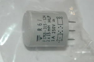 ANILLO DE SUPRESIÓN VISHAY F1753315124 2X15MH 1A 250VAC 20X22MM NÚCLEO NUEVO CANTIDAD-5 - Imagen 1 de 1