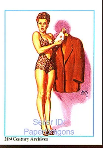 HOLLYWOOD PIN-UPS - Marilyn Monroe Chase Card M5 - Earl Moran - Picture 1 of 1