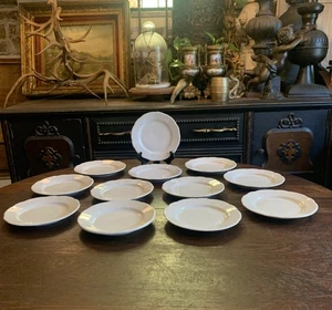 12 Buffalo China Cremeweiß Überbackene Dessert/Salatteller 7 1/4 Zoll - Bild 1 von 18