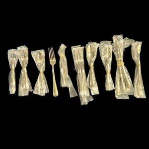 Gorham Monet 18/8 Stainless Steel Flatware Set 51 Piece NEW - Picture 1 of 12