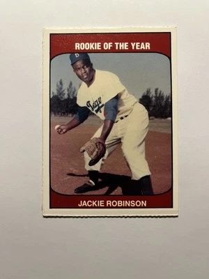 1985 TCMA 1947 Rookie of the Year -Jackie Robinson- Perforated B4 - Image 1 of 2