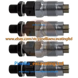 4pz 6202-12-3100 Iniettori Carburante per Caricatore Komatsu WA65-6 WA70-6 WA70-7 WA80-6 - Foto 1 di 3
