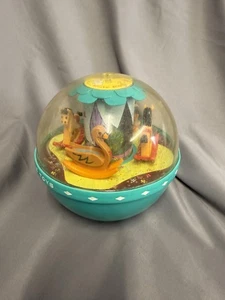 Vintage Fisher Price Roly Poly Chime Ball 165 Carousel Toy 1960s Rocking Horse - Picture 1 of 15