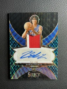2024-25 Panini Select - Rookie Jersey Autographs Bobi Klintman - Dragon Scale /5 - Picture 1 of 3