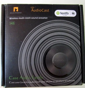 AUDIOCAST M5 Wireless Multi-room Sound Streamer Spotify DLNA - Picture 1 of 4