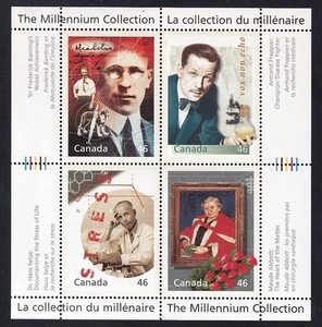 Canada 2000 Millennium Medical Innovators, MNH pane sc#1822 - Picture 1 of 1