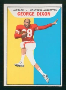 George Dixon 1965 Topps CFL Football #64 NRMINT+ 95553 - Bild 1 von 2