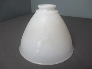 White Milk Glass Globe for Pole or Table Lamp - 6 1/2" tall x 8" wide - g5 rb/vh - Picture 1 of 10