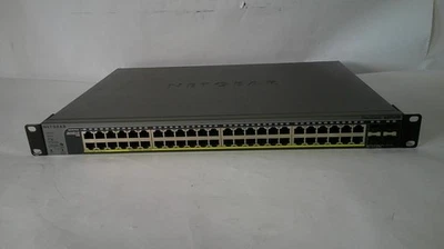 Netgear GS752TPP ProSafe 48-Port Gigabit Smart Switch W/ PoE and 4 SFP Ports - Image 1 of 4