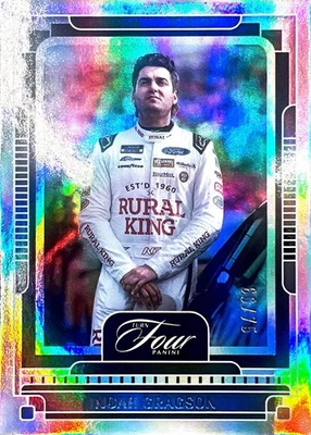 Noah Gragson /75 Base 2025 Panini Turn Four Racing Nascar Ford - Image 1 of 2