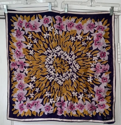 Brillante Multicolor Floral Mandala Vera Neumann Bufanda Ladybug Foto 1 de 4