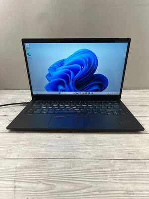 Lenovo Thinkpad X1 Carbon 7th Gen - Core i5-8265U 1.6GHz - 8GB DDR4 - 256GB SSD - Image 1 of 4