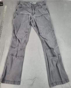 Carhartt Relaxed Double Knee Pants Men 30 32 (28 29) Gray Work Midweight Trouser - Picture 1 of 9