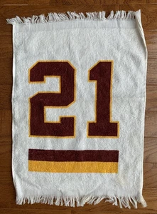 Asciugamano commemorativo NFL Washington Redskins Sean Taylor #21 dal 12/6/07 gioco - Foto 1 di 3