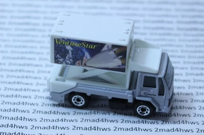 Camión de tijeras blanco suelto paquete Matchbox 2000 vintage Venture Star Foto 1 de 4