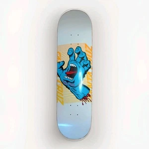 Santa Cruz Skateboard Deck Eclipse Dot 8.0" x 31.6" - Screaming Hand White - Bild 1 von 23