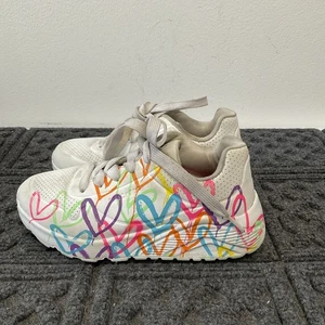 Skechers Street Uno 2 - Highlight Love Girl’s Sneakers Size 13 - Picture 1 of 8