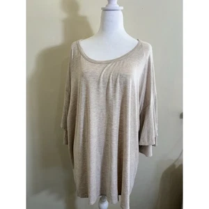 Top Anthropologie Guijarro y Piedra Mujer Avena Talla 2x Langelook Cómodo - Imagen 1 de 8