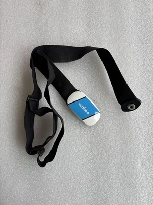 Monitor Sensor de Ritmo Cardíaco Wahoo con Correa para el Pecho Compatible con Dispositivo Inteligente. Foto 1 de 2