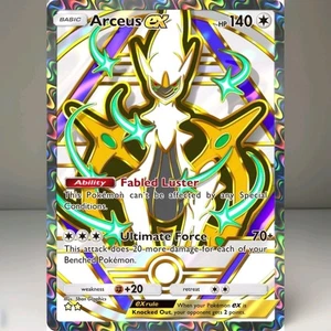 ARCEUS EX DELUXE HOLO FULL ART POKEMON TCG POCKET READ DESCRIPTION - Picture 1 of 4