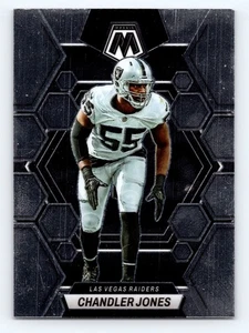 2022 Panini Mosaic #122 Chandler Jones NFL Trading Card Las Vegas Raiders - Foto 1 di 2