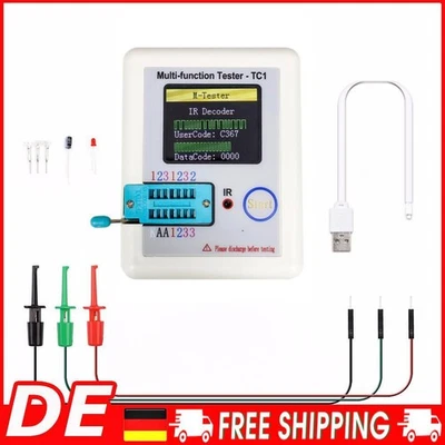 Komponententester, tragbarer elektronischer Tester, praktisch, nützlich für Diod - Bild 1 von 4
