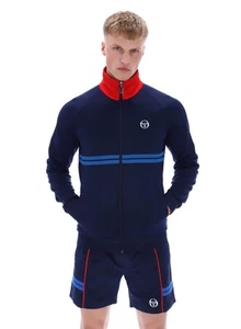 Sergio Tacchini Track Jacket Dallas Track Top in Marittimo/Adrenalinico/Nautico - Foto 1 di 12