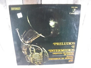 Preludios E Intermedios Vinyl LP 12" - Bild 1 von 3