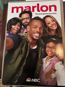 NBC Marlon TV-Show 27 "x 40" Poster New Wayans - Bild 1 von 2