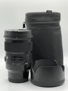 SIGMA für SONY E-MOUNT 50mm 1:1.4 DG ART OBJEKTIV - 50mm f/1.4 A OBJEKTIV - GUT - Bild 1 von 9