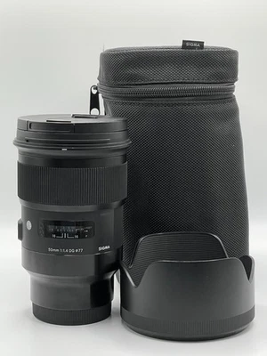 SIGMA für SONY E-MOUNT 50mm 1:1.4 DG ART OBJEKTIV - 50mm f/1.4 A OBJEKTIV - GUT - Bild 1 von 4