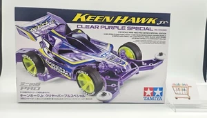 TAMIYA 1/32 MINI 4WD PRO Series KEEN HAWK Jr. CLEAR PURPLE SPECIAL MA CHASS - Picture 1 of 9