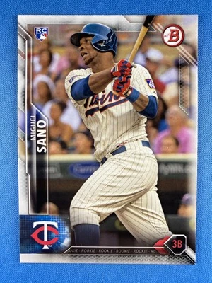 Miguel Sano 2016 Bowman #140 Rookie Minnesota Twins - Image 1 of 2