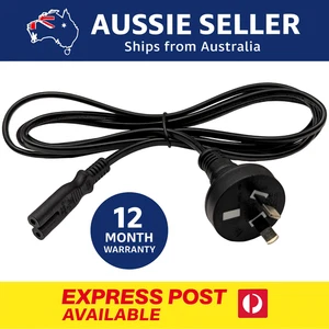 Figura 8 Cable de alimentación para consola Sony PlayStation 2 PS2 AU NZ 1,8m - Imagen 1 de 6