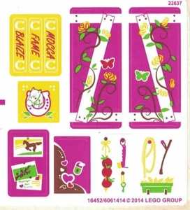 LEGO® Aufkleber/Sticker Friends Sunshine Ranch 41039 NEU - Bild 1 von 1