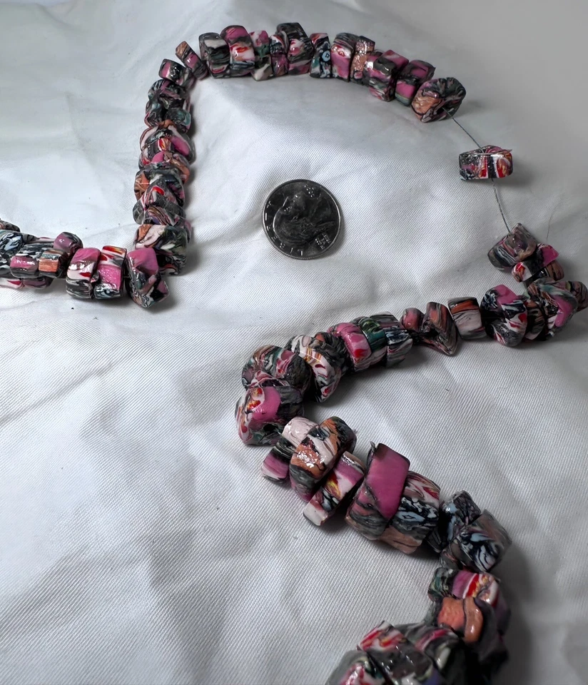 Cuentas de arcilla polimérica hechas a mano para manualidades Foto 1 de 1