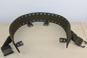 Vintage Issued German Army Tactical Webbing Belt LKS 1985-2001 80cm VGC FREE POS - Picture 1 of 5