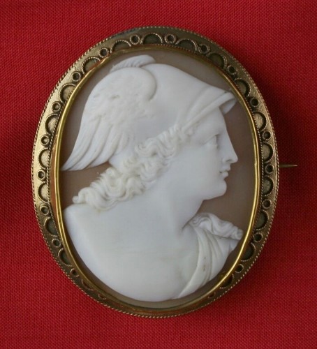 HERMÈS BELLA SPILLA CAMMEO ANTICA CONCHIGLIA HERMES