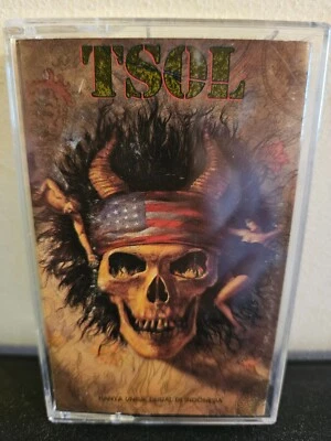 T.S.O.L. Strange Love 1990 CASSETTE TAPE GLAM/HAIR METAL ROCK HEAVY METAL - Image 1 of 4