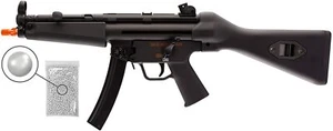 Umarex HK Heckler & Koch MP5 A4 AEG BB Airsoft Rifle with 6mm 1000 BBs Bundle - Picture 1 of 6