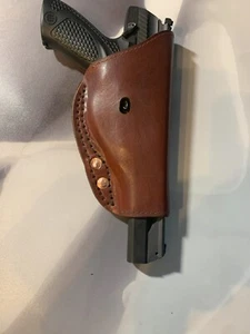 Leather Holster For Beretta U-22 Neos with a 4" Barrel. Pistol in pic is a 6" - Picture 1 of 2