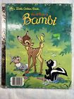 Vintage A Little Golden Book Disney’s Bambi 106-9 1984 #1607